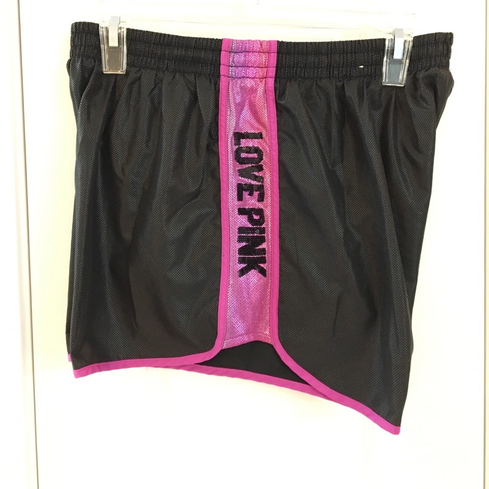 Vs pink running shorts medium